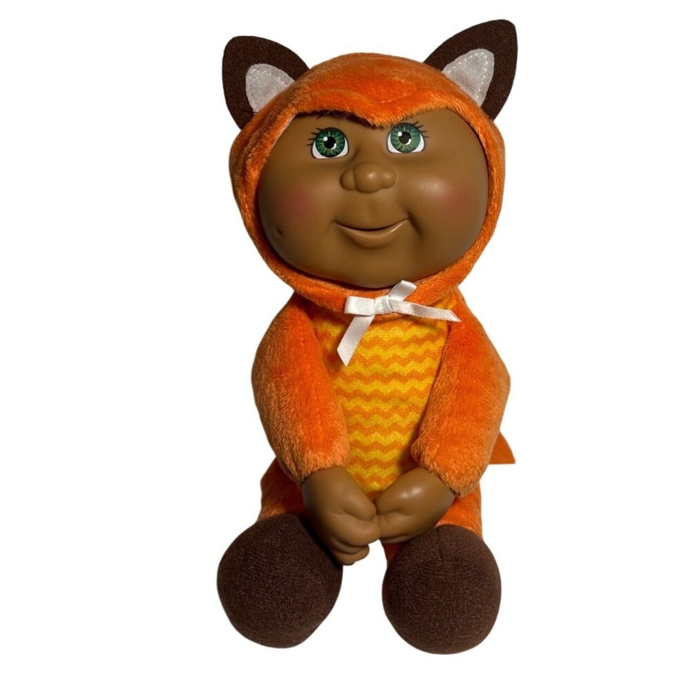 Cabbage Patch Kids Finn Fox Doll Woodland Friend Cuties African American CPK 10"